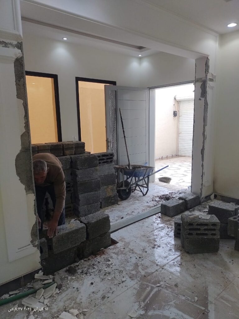 ترميم الجدران بالرياض